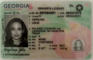 Georgia (Premium) Driver License - Georgia (Premium) Scannable IDS