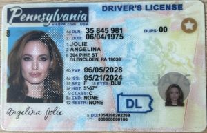 Pennsylvania Driver License - Pennsylvania Scannable IDS